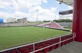 UofL soccer field lighting by aes