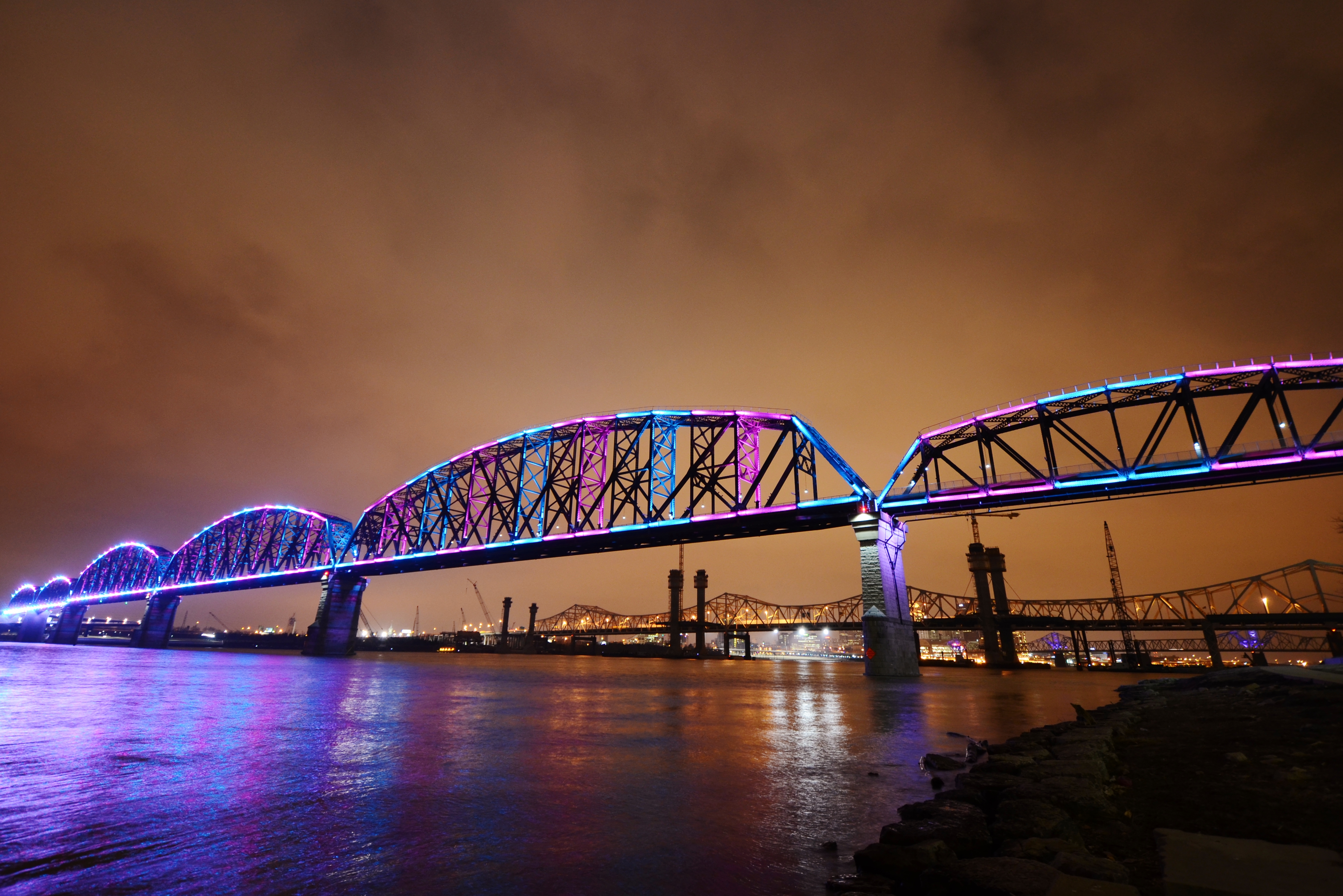 Louisville Big Four Bridge Lighting Upgrade